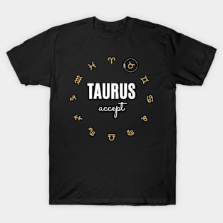 Taurus Zodiac Horoscope T-Shirt